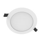 Ledvance Downlight Slim Alu Blanc 13W 1300lm 90D - 830 Blanc Chaud | Diamètre 150mm - IP44 